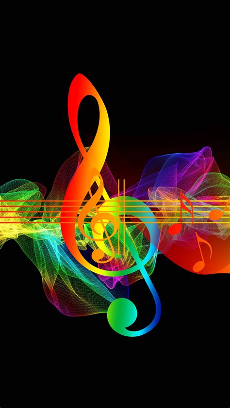 Explore and download tons of high quality neon wallpapers all for free! Download wallpaper 2160x3840 treble clef, musical notes, multicolored, rainbow samsung galaxy s4 ...