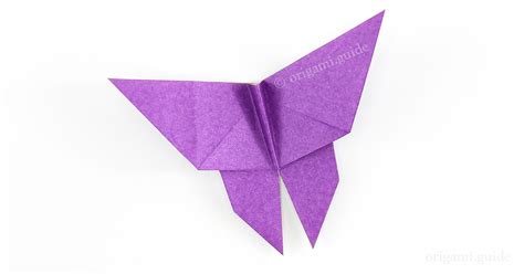How To Make A Traditional Origami Butterfly 1 Folding Instructions
