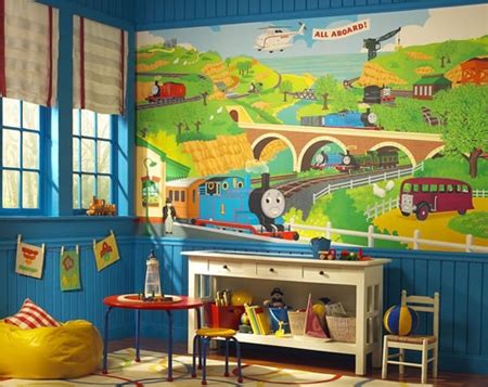 thomas  train theme  toddler boys rooms