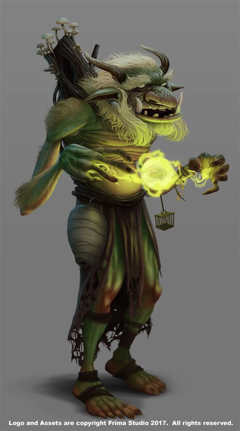 Artstation Troll Concept