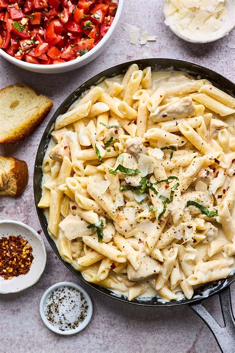 Creamy Chicken Penne Pasta Easy Two Peas And Their Pod