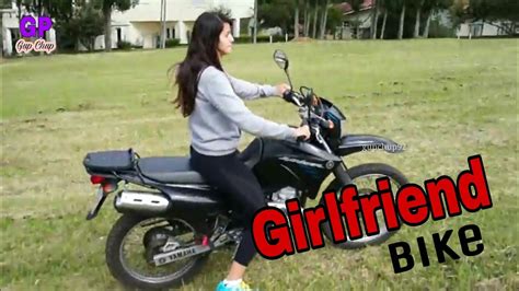 Girlfriend Ride A Motorcycle Youtube