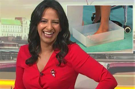 Strictlys Ranvir Singh Forced To Host Gmb With Foot In Box Of Icy Water Mirror Online