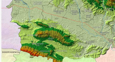 Mapa Geomorfológico Provincia San Juan Infraestructura De Datos