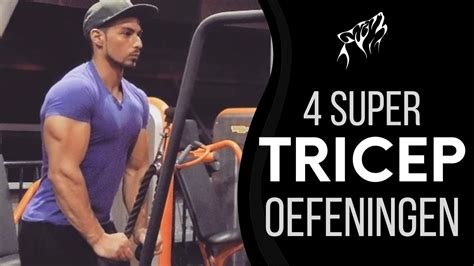 Wat Zijn De Beste Tricep Oefeningen Triceps Effectief Trainen Voor