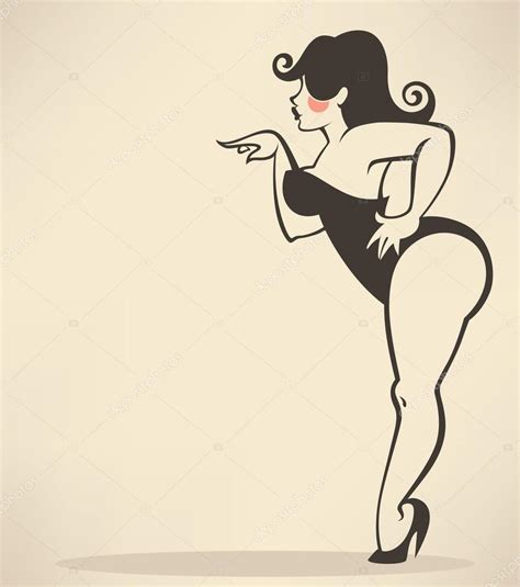 Vector Collection Of Pin Up Girls Stock Vector Tachyglossus My XXX Hot Girl