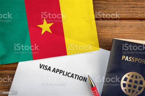 Cameroon Visa Application Form Stock Photo Download Image Now