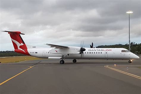 Central Queensland Plane Spotting Qantaslink Dash 8 Q400 Vh Qoc In New