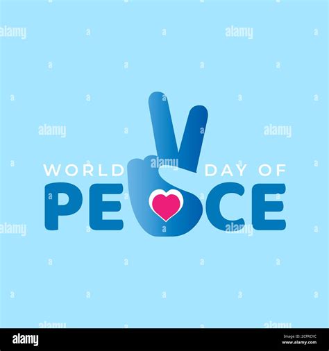 Design For Celebrating International Day Of Peace Happy World Peace