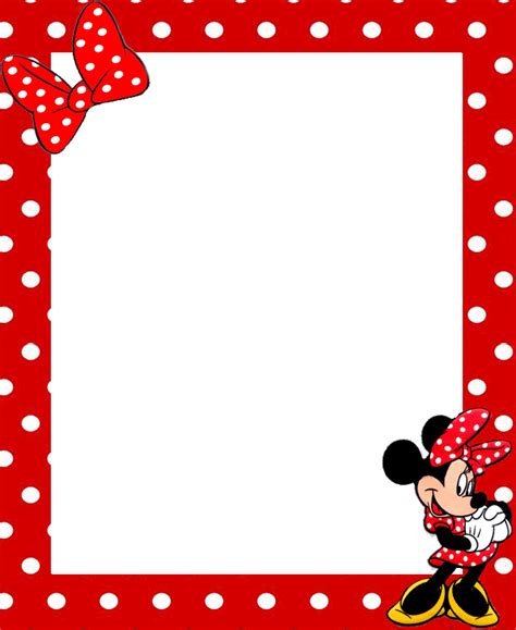 Minnie Mouse Border Clip Art Imagui