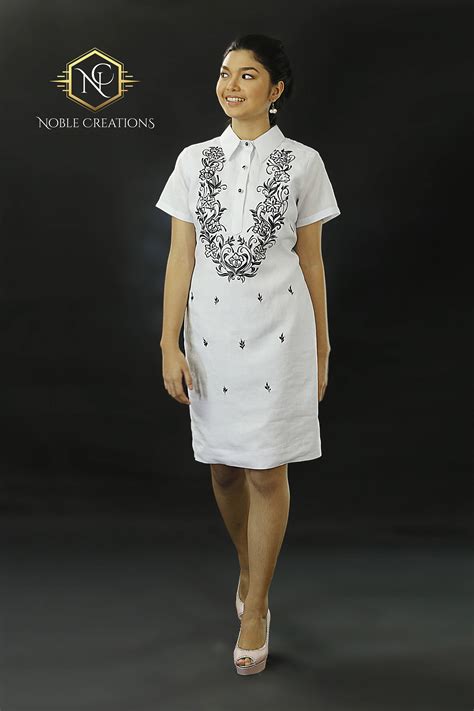 Barong Tagalog Filipiniana Dress