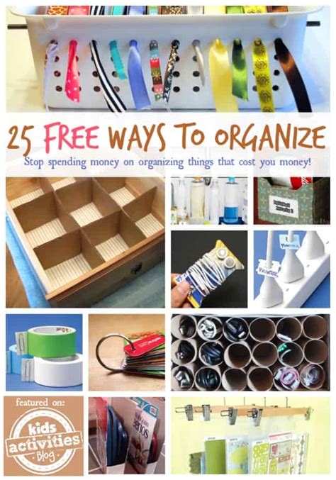 25 Free Ways To Organize Your Home Our Home Sweet Home