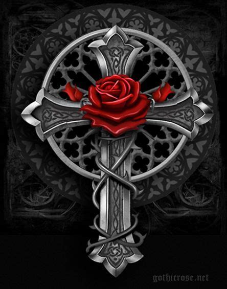 22 Gothic Crosses Ideas In 2021 Gothic Crosses Cross Art Gothic Rose