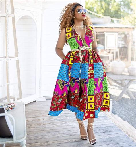 Beautiful African Print Dresses Contemporary Women