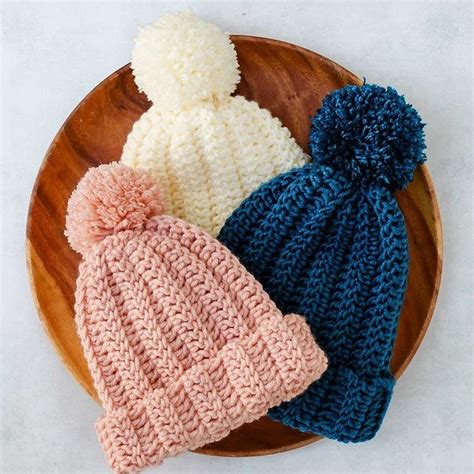10 fun and free beanie hats to crochet — blog nobleknits