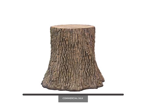 Artificial Giant Tree Stump Faux Wood Stumps Commercial Silk