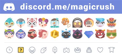 How do i join the discord? Our Discord server now has 20 new custom emojis! : magicrush