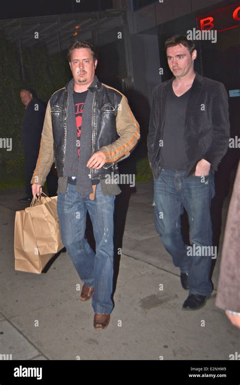 Jeremy London Is Seen Grabbing Takeout At Boa Steakhouse In West
