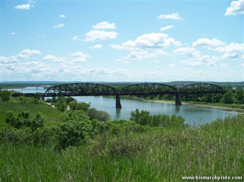 Picture Of Northern Pacific Railroad Bnsf Bridge Over Missouri River