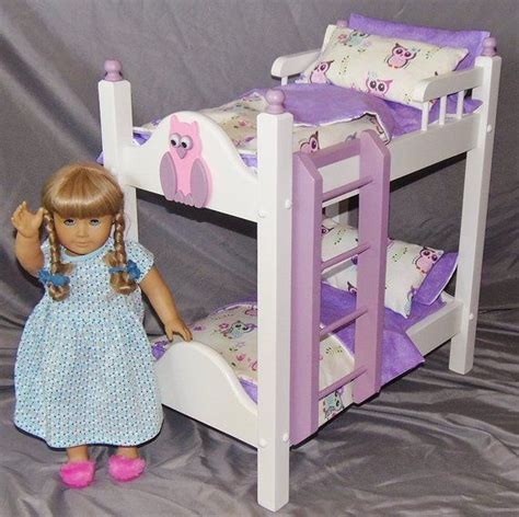 Doll Bunk Bed Perfect For The American Girl Doll And All 18 Etsy In