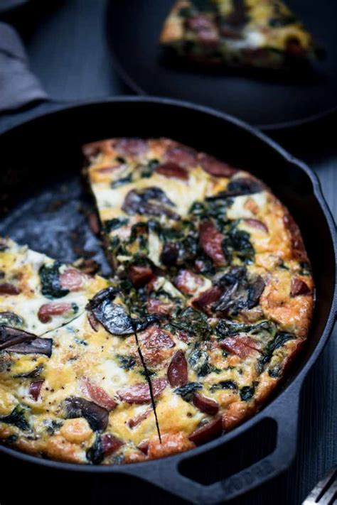 Although there are a long list of instructions, they are very easy to follow, and you can make your own stuffed pasta pretty quickly. Smoked Sausage Frittata Recipe with Spinach & Mushroom ...