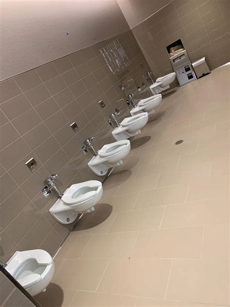 New Public Restroom Before The Stalls Are Placed Mildly Interesting