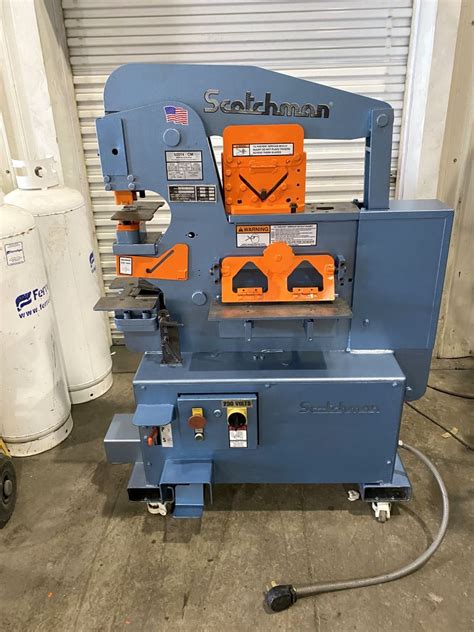 Used Hydraulic Ironworkers For Sale 50 Ton Scotchman Model 50514cm