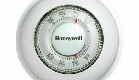 Honeywell Home CT87K1004 The Round Heat Only Manual Thermostat