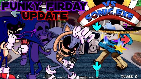 Funky Friday New Sonicexe Update 3 New Animations Youtube