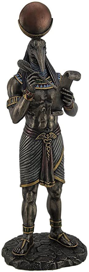 Resin Statues Thoth Egyptian God Of Writing And Wisdom With