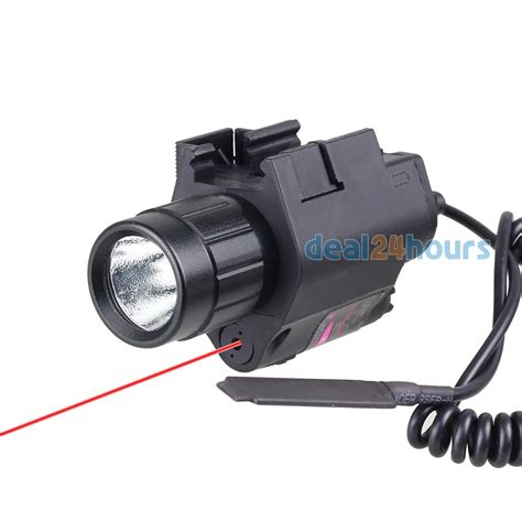 Red Laser Sight Scope Lightlazer Combo With 200 Lumen Tactical Led