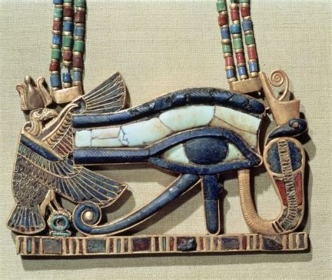 Wadjet Eye Pectoral Of Tutankhamun Ancient Egyptian Goddess Egyptian