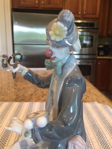 Lladro 5762 Checking The Time Mint Condition Ebay