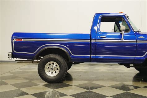 1979 Lifted Ford F 150 Is A Big Blue Oval Classic Looks Eager To Work