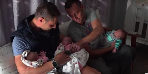 gay couple makes history in south africa with birth of triplets los angeles surrogate agency