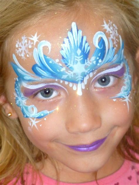 Face Painting Gallery Frozen Face Paint Face Painting Elsa Face