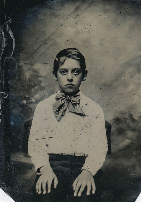 All Sizes Tin Type Portrait Of An Intense Young Boy Flickr Photo