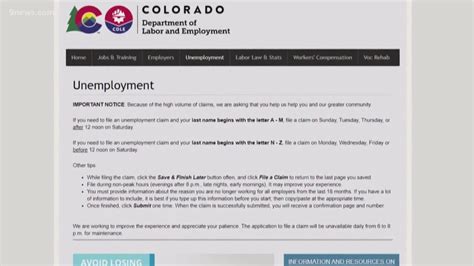Colorado Unemployment For Self Employed Login Ploymen
