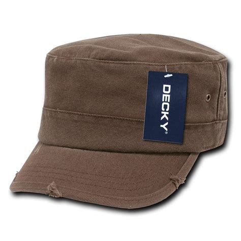 Decky Us Military Bdu Gi Army Patrol Vintage Flat Top Fitted Hats