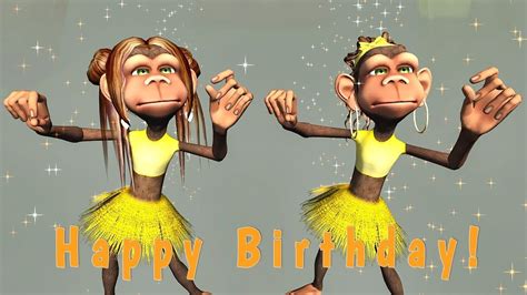 Funny Happy Birthday Song Monkeys Sing Happy Birthday Youtube