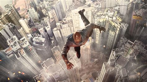 Dwayne Johnson Jumping Buildings 4k Wallpaperhd Movies Wallpapers4k