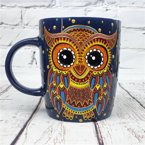 New Coffee Mug With Owl Cup Can Hold Perfect Amount Of Drink