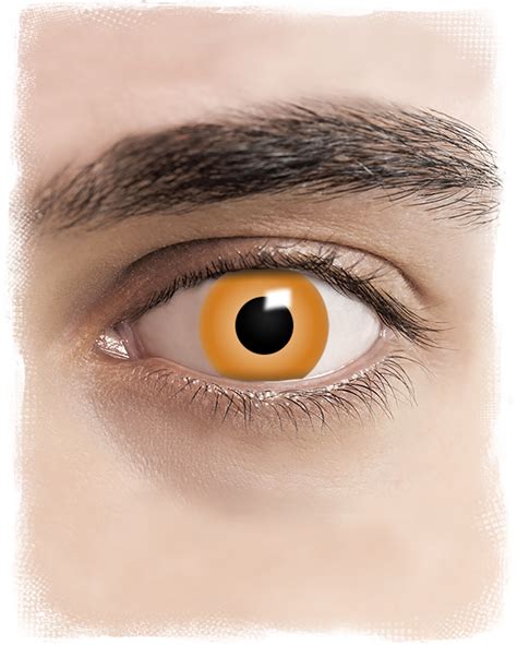 Orange Contact Lenses | Halloween contact lenses | horror-shop.com