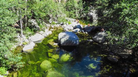 wanderung zu den gumpen im tavignanotal auf den berg de