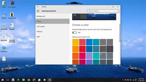 Change Windows 10 Colourtheme Youtube