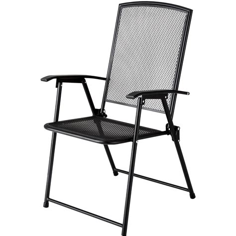Garden Oasis Wrought Iron Folding Chair Sears