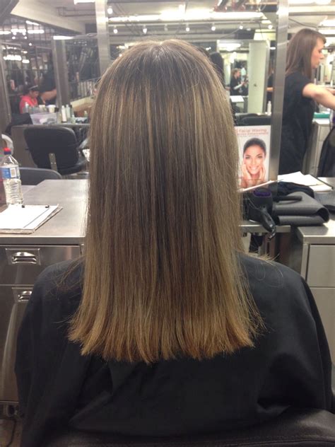 First One Length Haircut