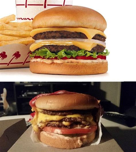 In N Out Burger Expectationvsreality