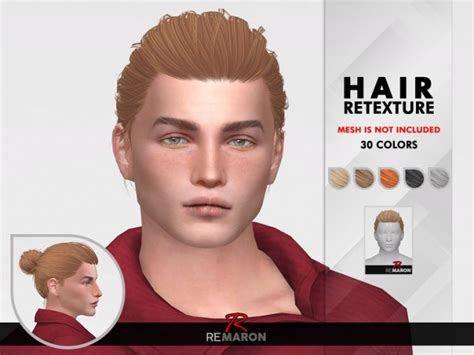 Blackout Hair Retexture By Remaron At Tsr Sims 4 Updates