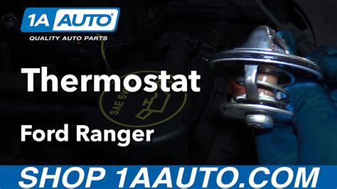 How To Replace Thermostat 1998 2012 Ford Ranger 4 0l 1a Auto